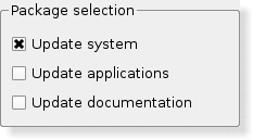 Screenshot of a Plastique style group box