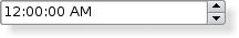 Screenshot of a Plastique style time editing widget